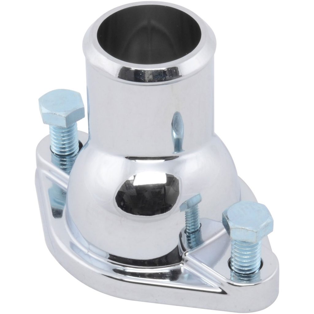 Thermostat Housing SBC/BBC 45 Degree Swivel Neck Performance Motorsports