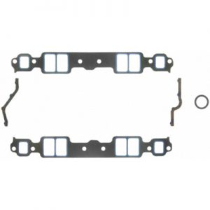 Fel-Pro 1255 Intake Manifold Gasket Set For Small Block Chevy Vortec SBC Aluminum