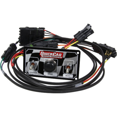 QuickCar Ignition Panel 2 Switch w/Weatherpack