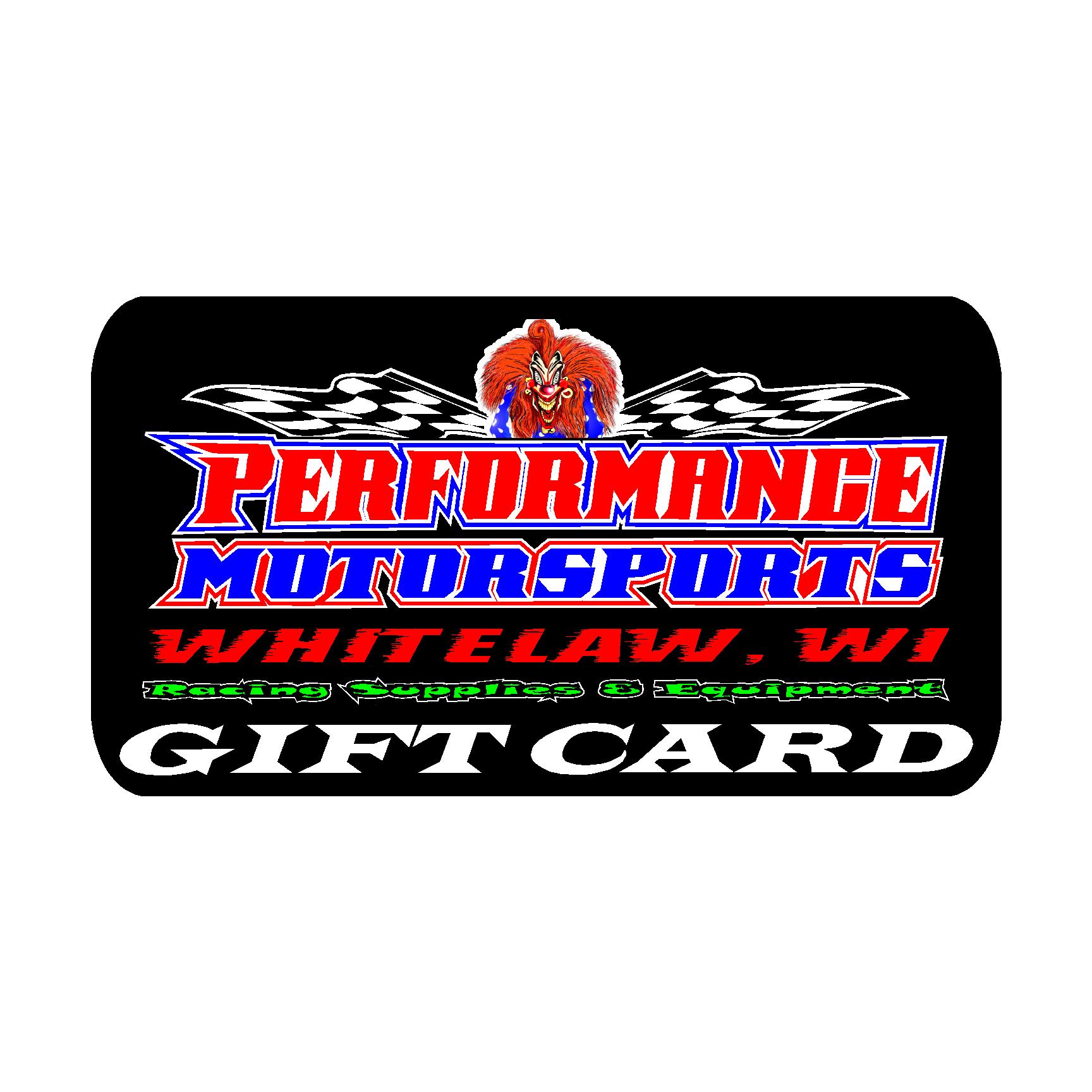 Gift Card Performance Motorsports